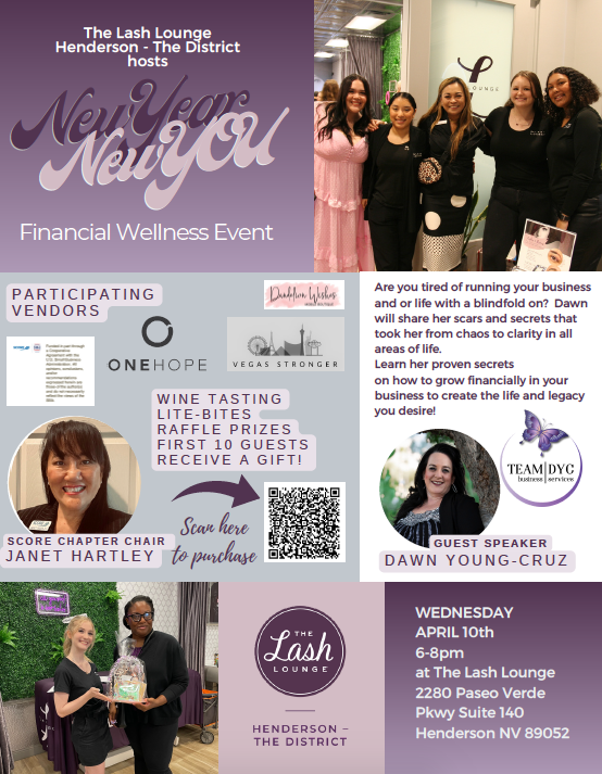 Lash Lounge Henderson Presents Financial Wellness Event