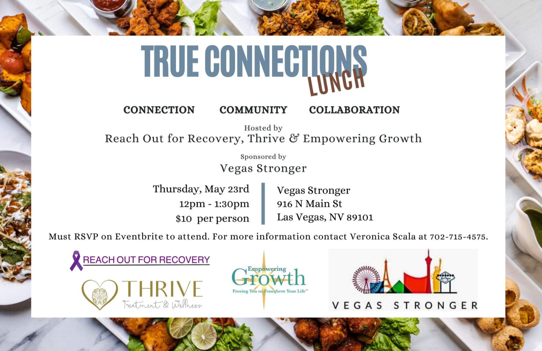 True Connections Lunch at Vegas Stronger